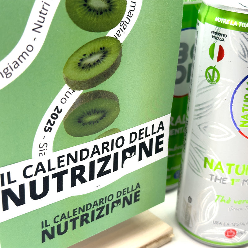 Calendario della nutrizione + 4 lattine di NaturalBoom