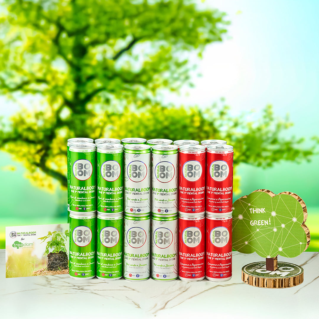 Cofanetto NaturalBoom for Treedom - 24 Lattine