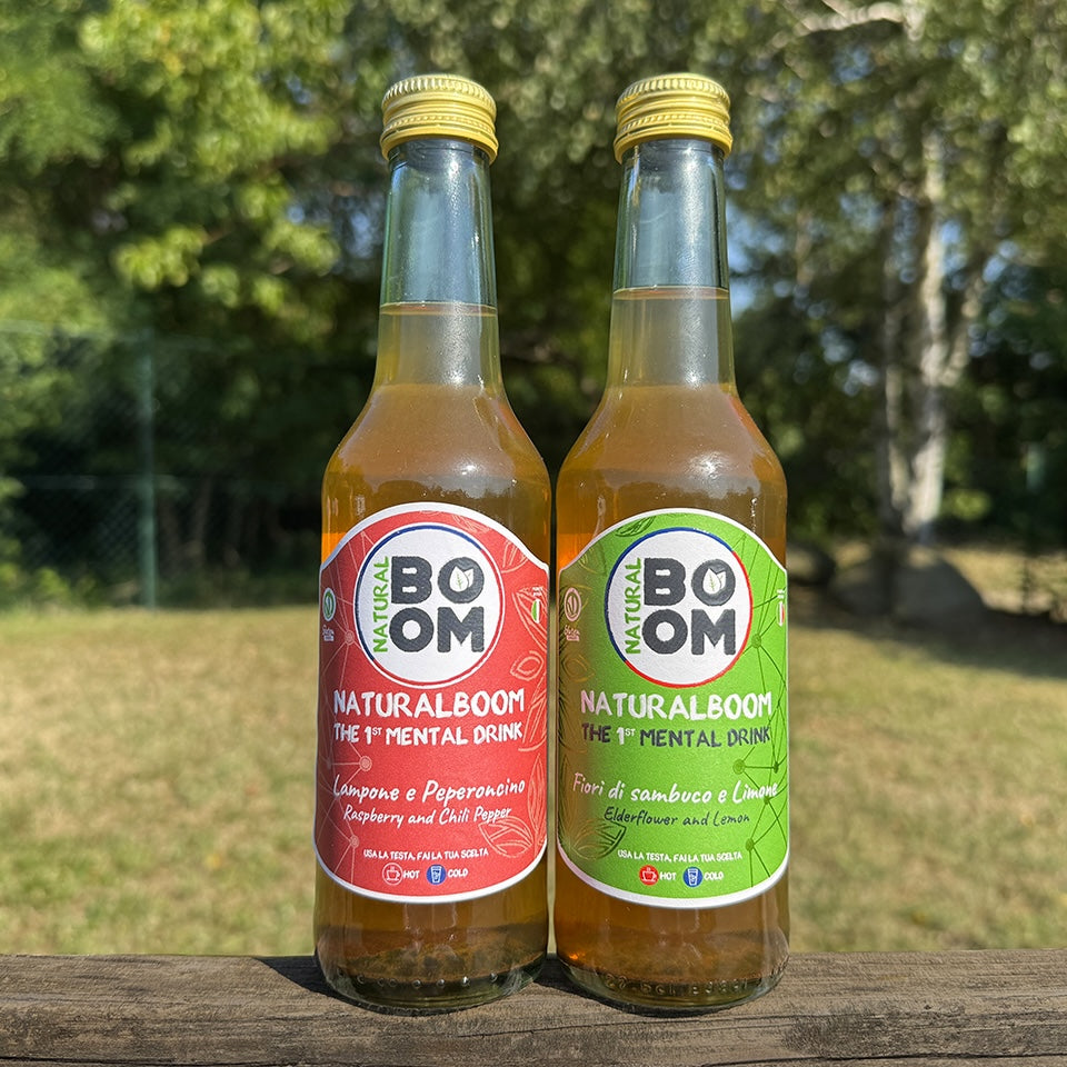 NaturalBoom in vetro – Mix Pack - 12 Bottiglie